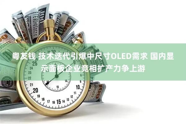 粤友钱 技术迭代引爆中尺寸OLED需求 国内显示面板企业竞相扩产力争上游